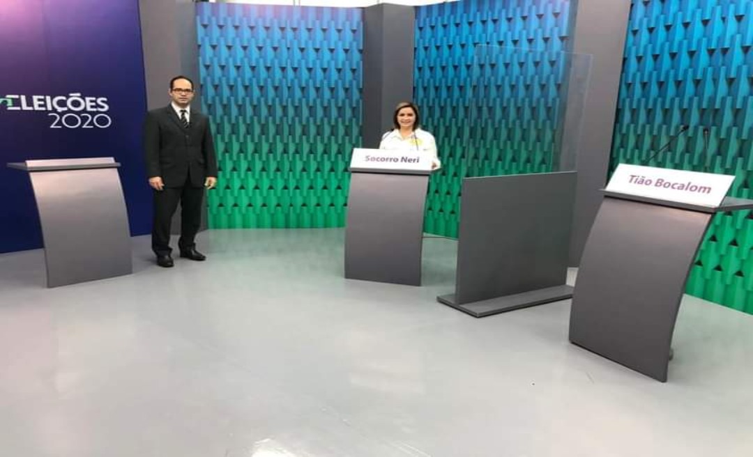 Na TV Acre, Socorro Neri responde perguntas sobre a situação de Rio Branco